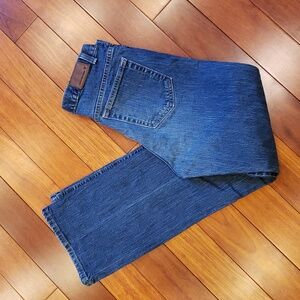 8 x 32 Calvin Klein CK Slim Bootcut Blue Denim Jeans